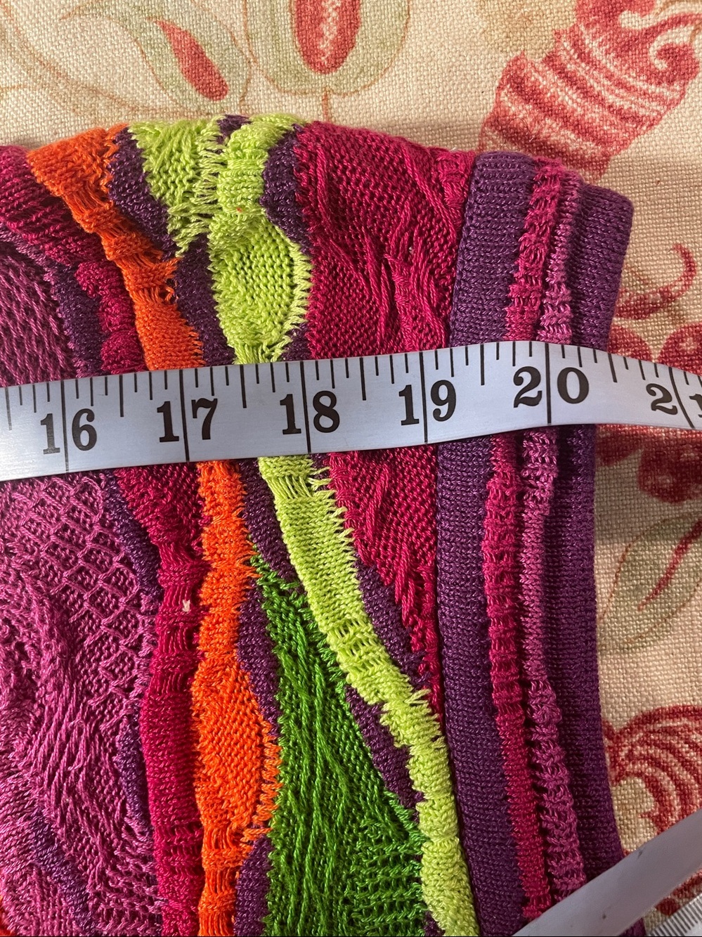 Coogi Australia Vintage Vibrant Color Palette Authentic Vest - Picture 4 of 13
